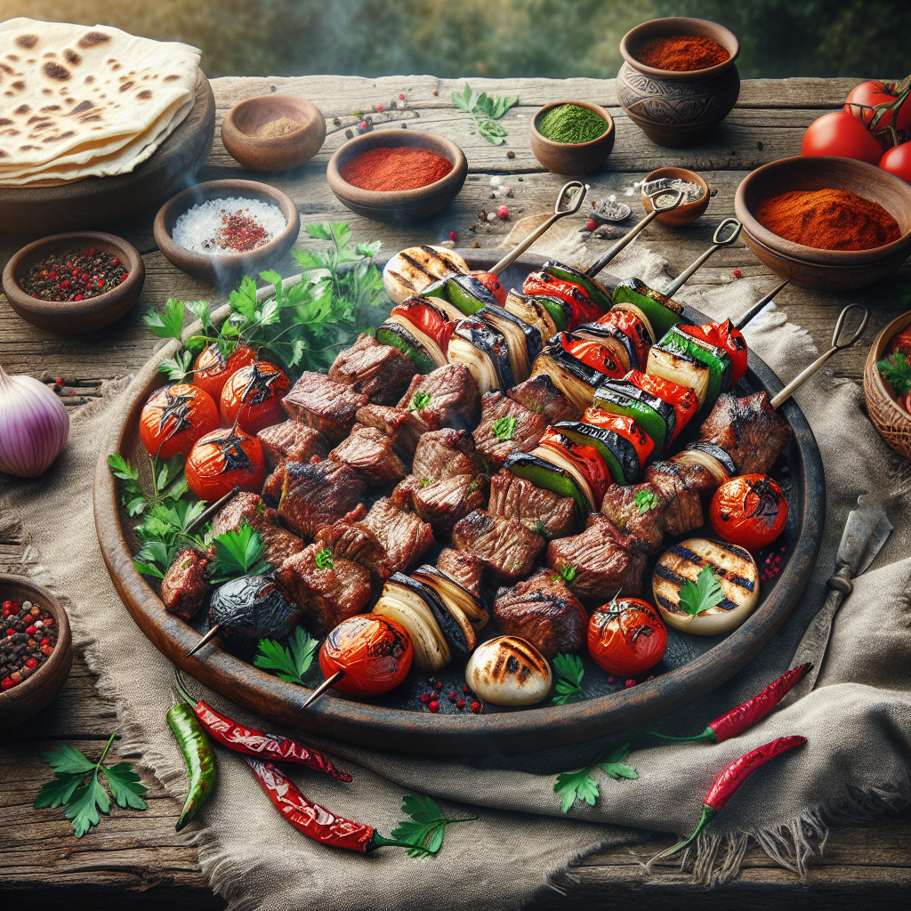 Armenian Khorovats Barbecued Meat