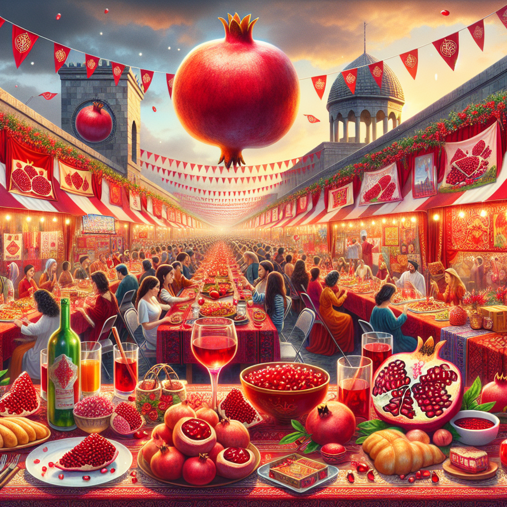 Armenian Pomegranate Serenade Festival activities