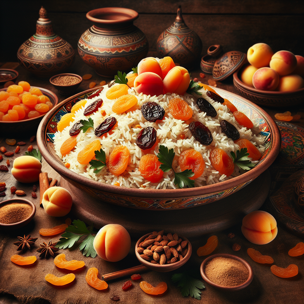 Armenian Pilaf Rice with Apricots