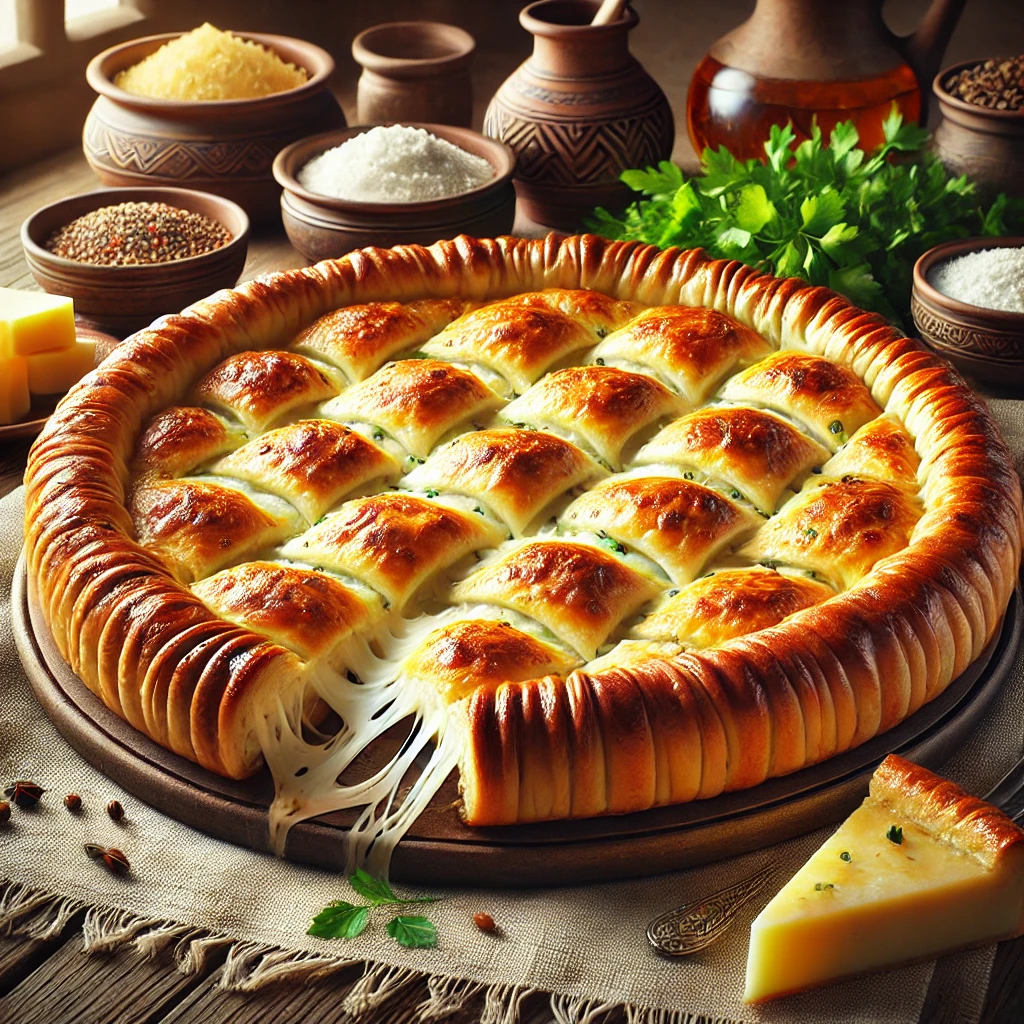 Armenian Byorek Cheese Pie