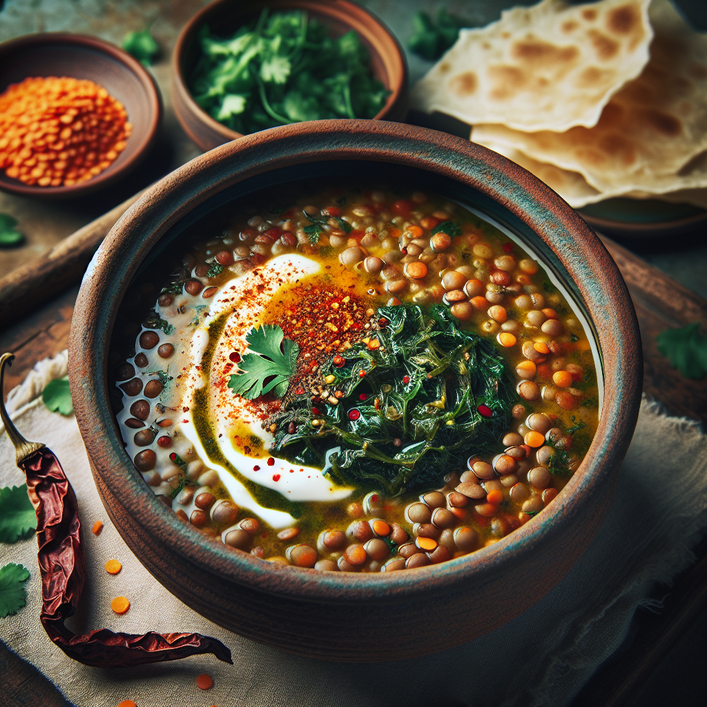 Armenian Aveluk Lentil Soup