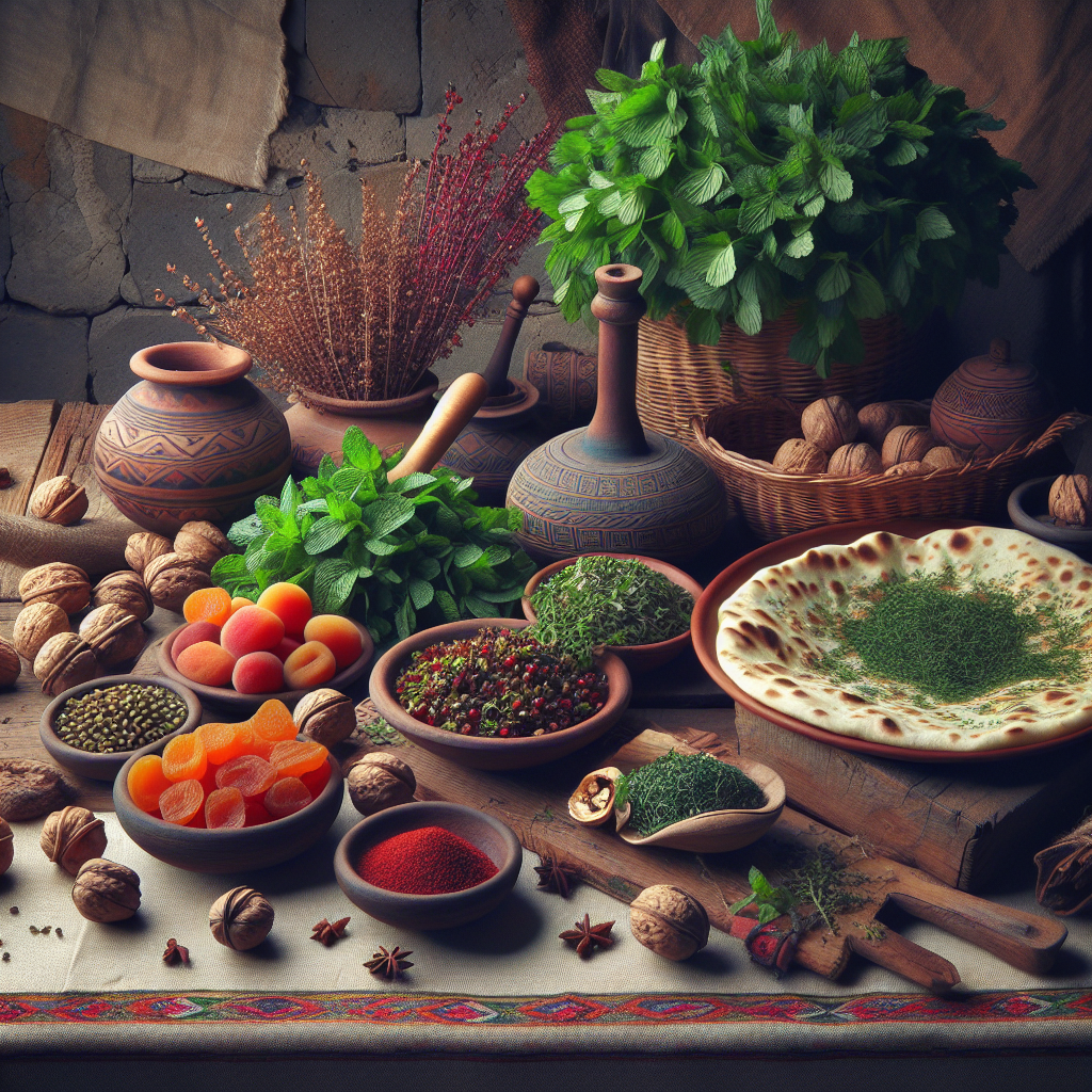 Aragats' Authentic Aromas ingredients