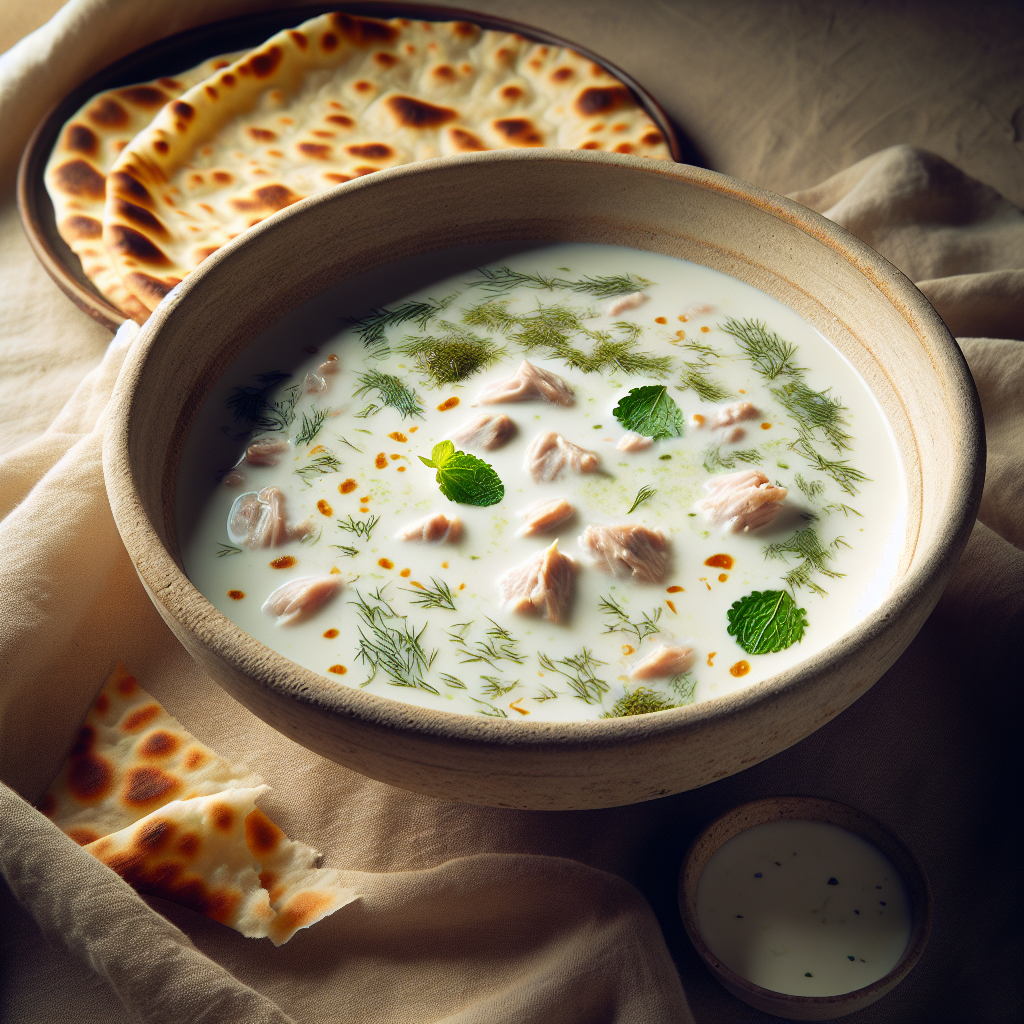 Armenian Matzoon Yogurt Soup